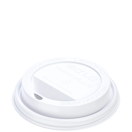 Traveler® Cappuccino Style White Dome Lids