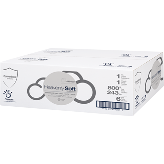 Sofidel Heavenly Soft 8"x800' Universal Hardwound Roll Towel-White