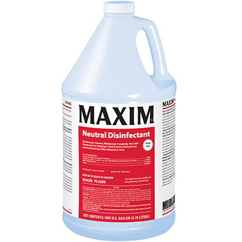 DS 402 Maxim® Neutral Disinfectant Cleaner - Lemon-4/1 Gallon