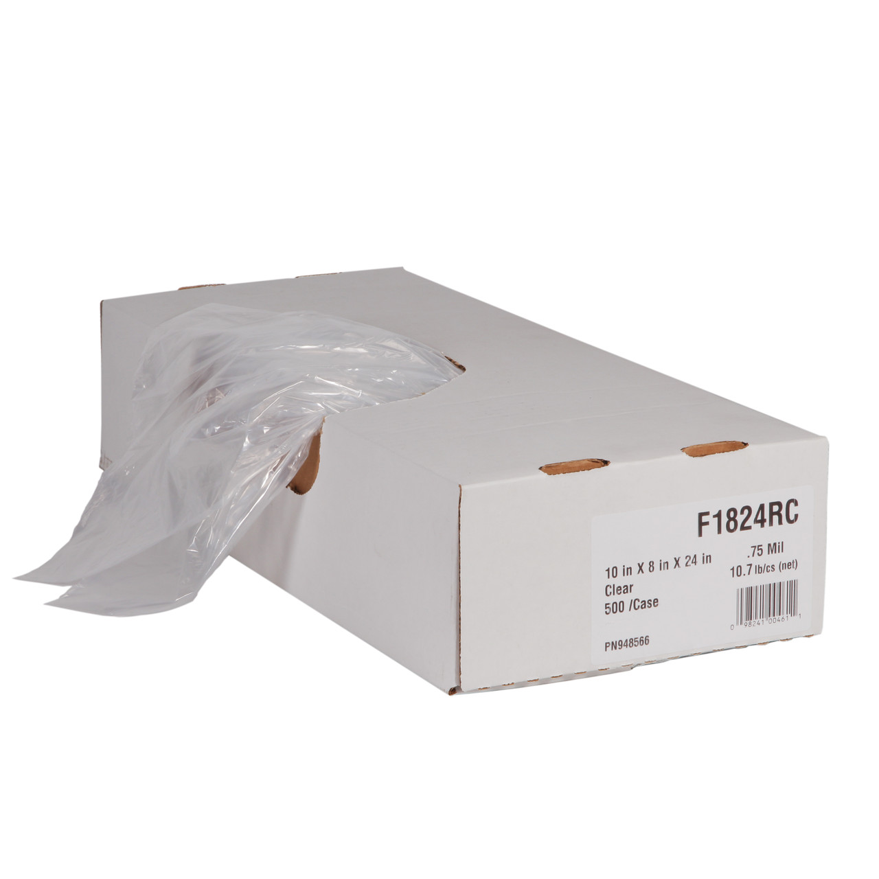 Lo-D Poly Food Bag - 18” x 24” - 0.75Mil - Clear