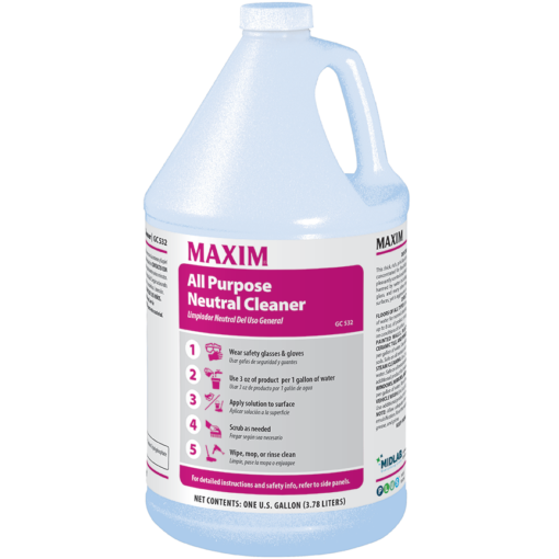 GC 532 Maxim® All Purpose Neutral Cleaner Concentrate-4/1 Gallon