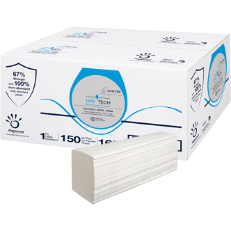 Sofidel Dry Tech 9.25"x9.5" Multifold Paper Towel-White
