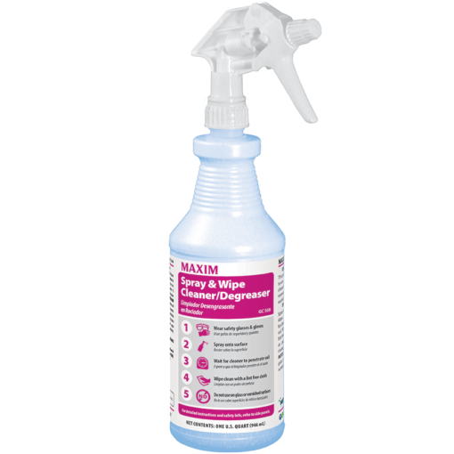 GC 508 Maxim® Spray & Wipe Cleaner/Degreaser-12/32oz