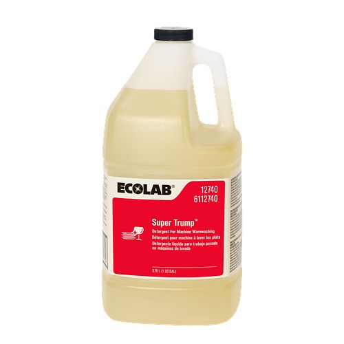 Super Trump Dishwasher Liquid Detergent-4/1Gal