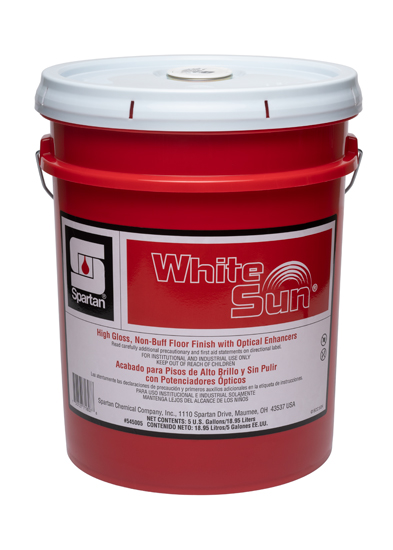 White Sun® 18% High Solid Floor Finish-5Gal