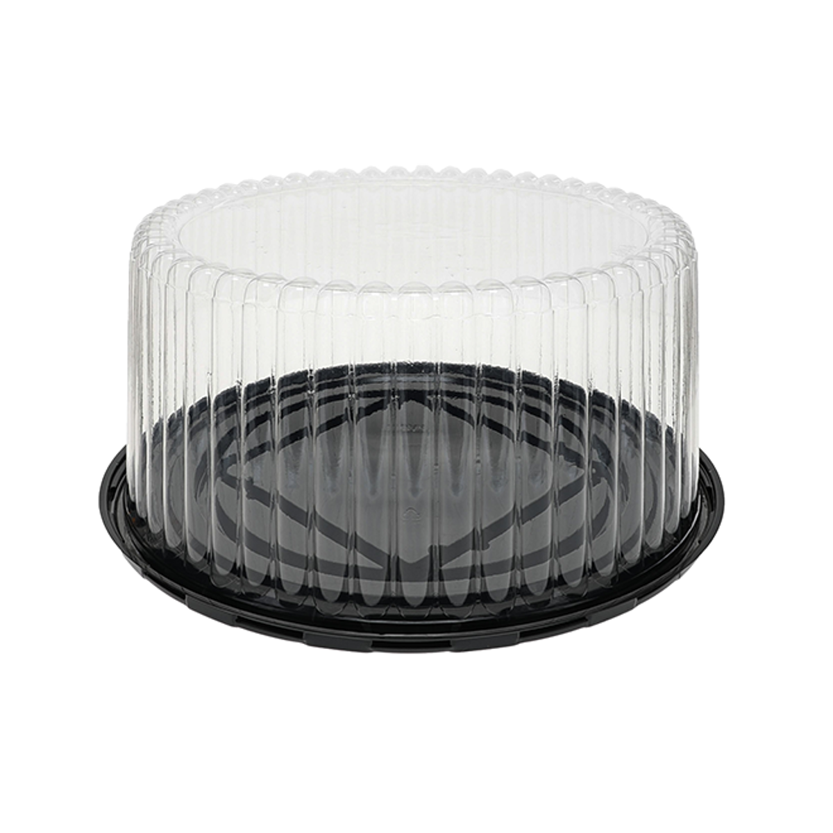 5" Tall Fluted Dome & Base For 9" Round Cake