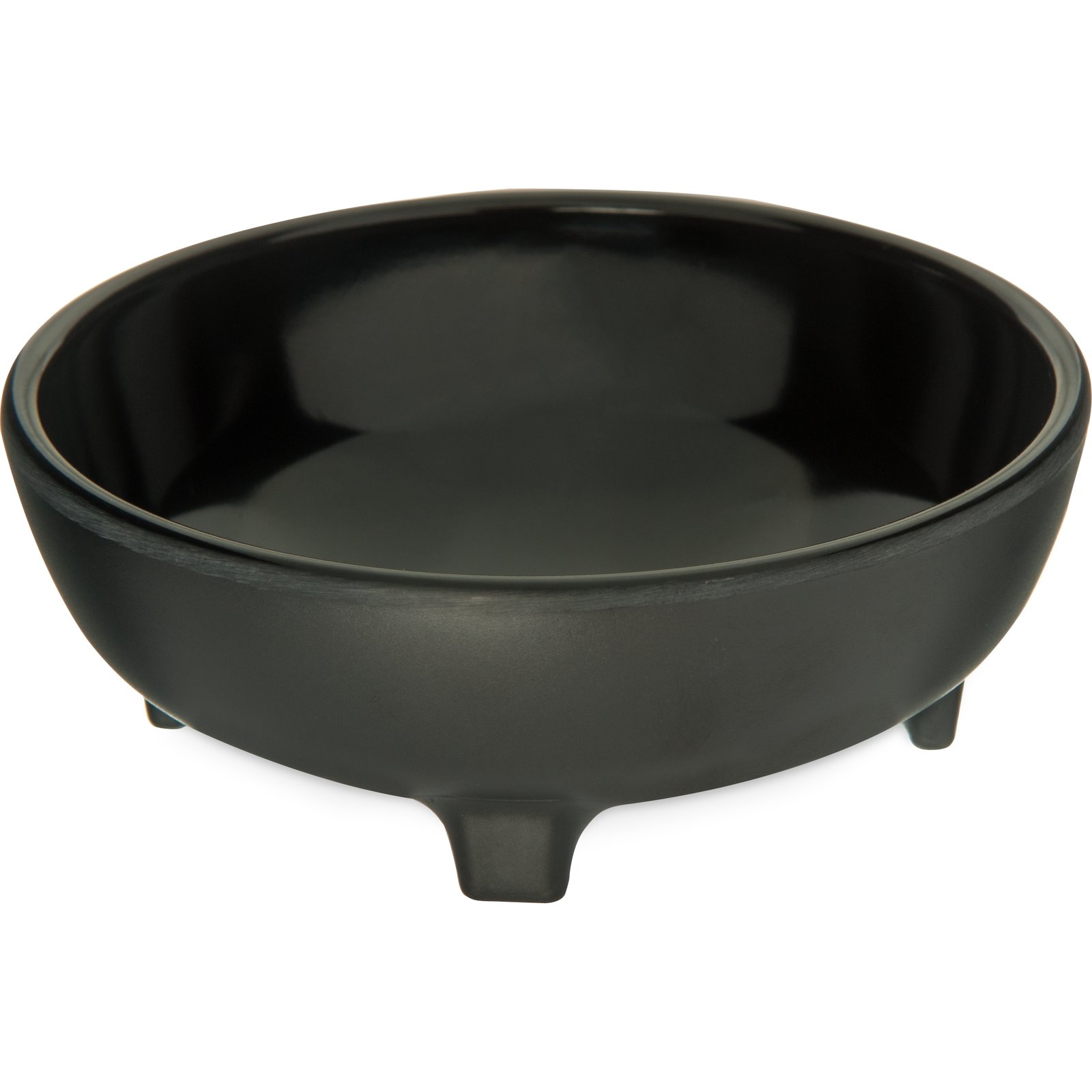 Melamine Molcajete Bowl Ramekin 8 oz - Black